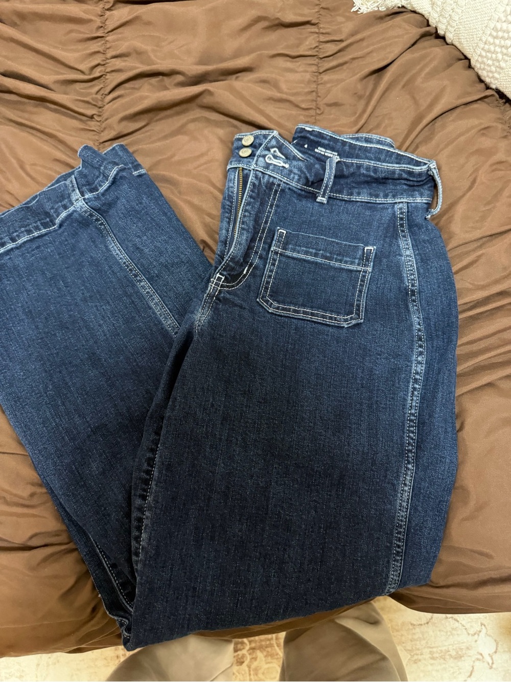 Old Navy High Rise Dark Blue Jeans